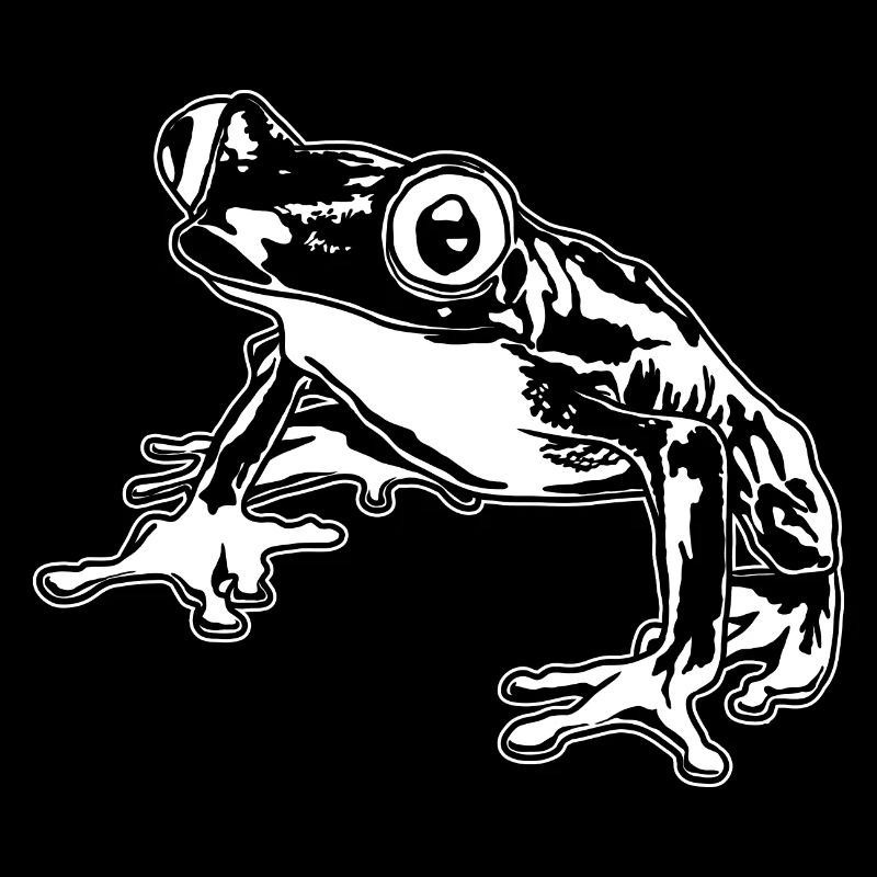Tree Frog Graphic Aquatic Amphibian Frog Lovers
