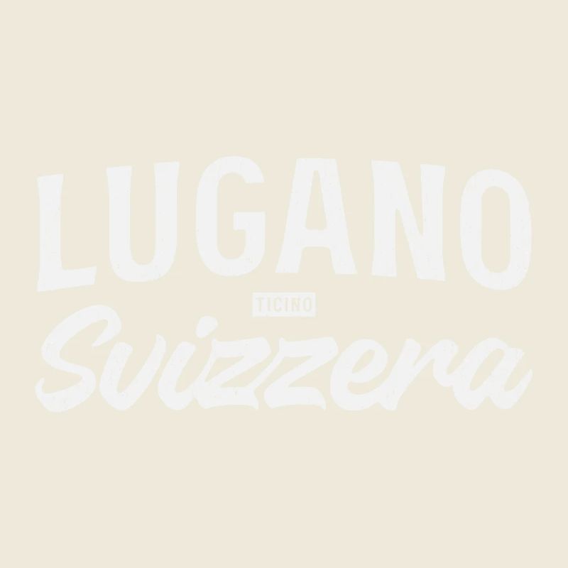 Lugano Suisse Vintage Script