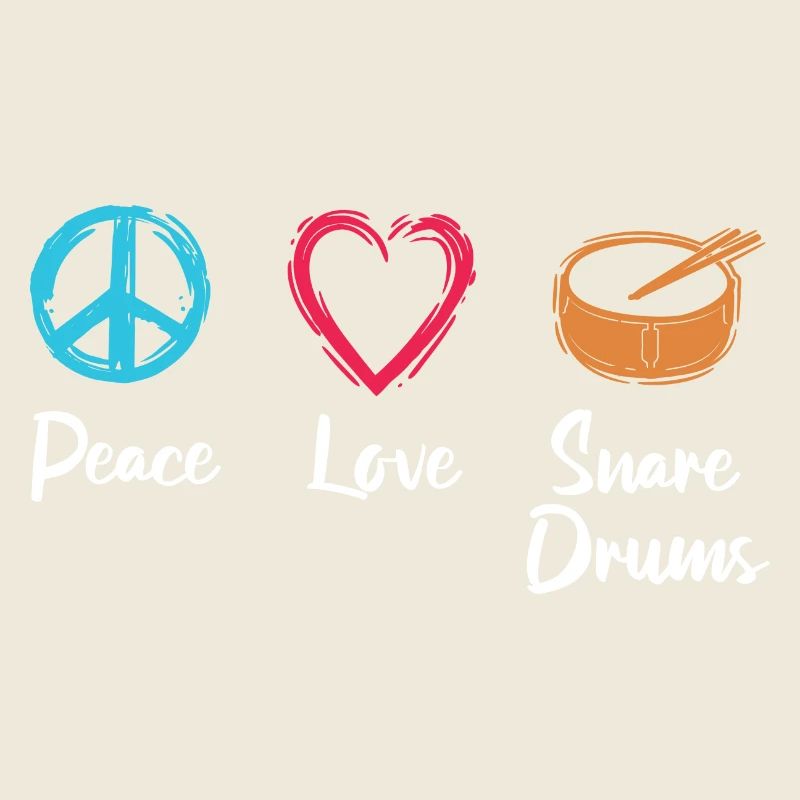 Peace Love Drum