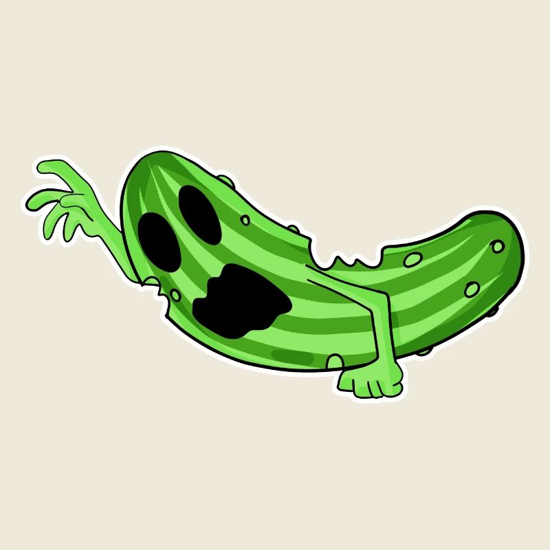 Zombie Gurke Horror