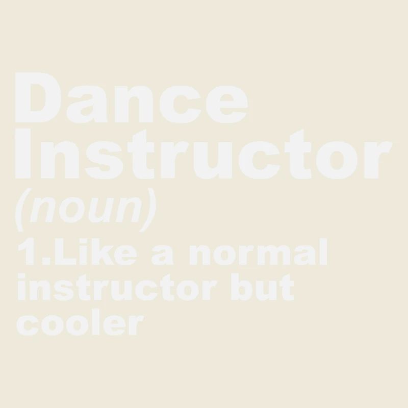 Définition de professeur de danse