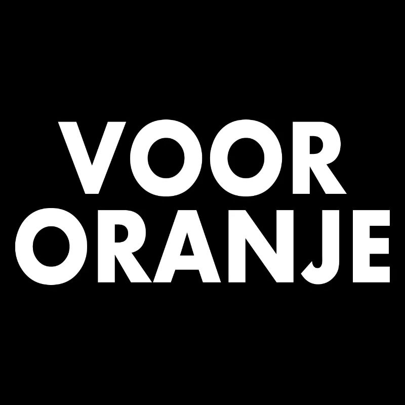 Voor oranje