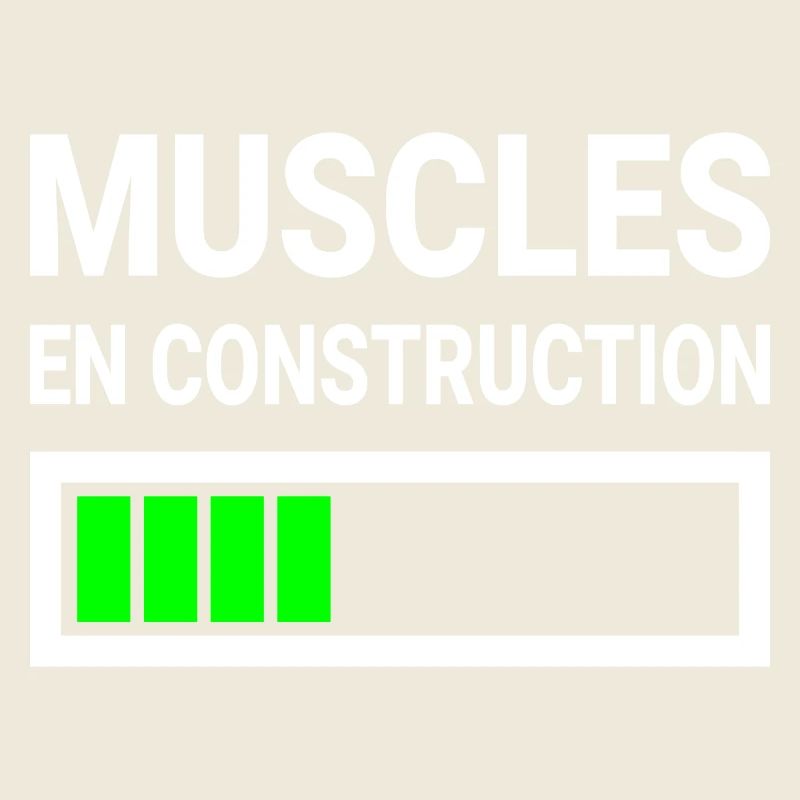 Muscles En Construction Cadeau Drôle