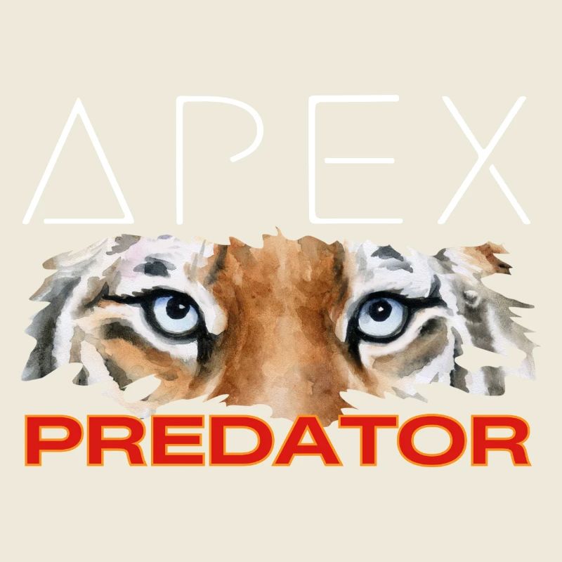 Apex Predator - Tiger Face Tee