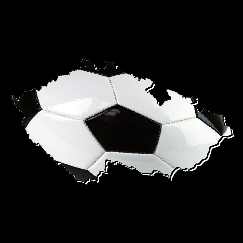 Czech Republic Map Frames Real Football