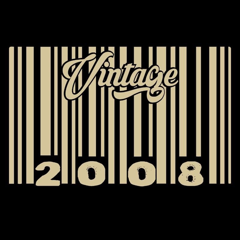 vintage 2008 Code barre 2008: Année 2025.