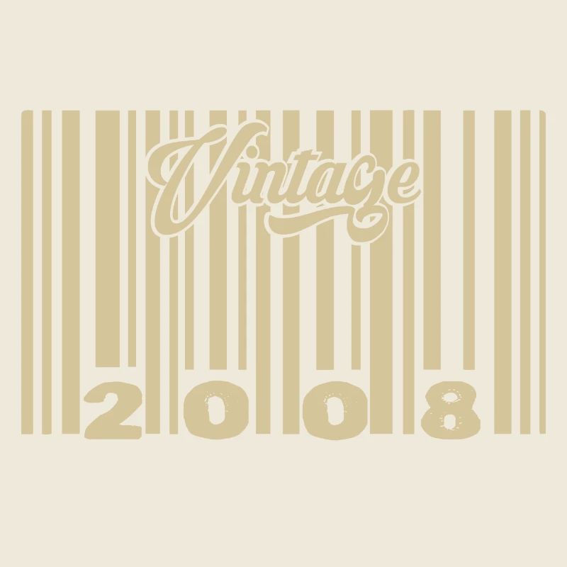 Vintage 2008 Barcode 2008: Year 2025.