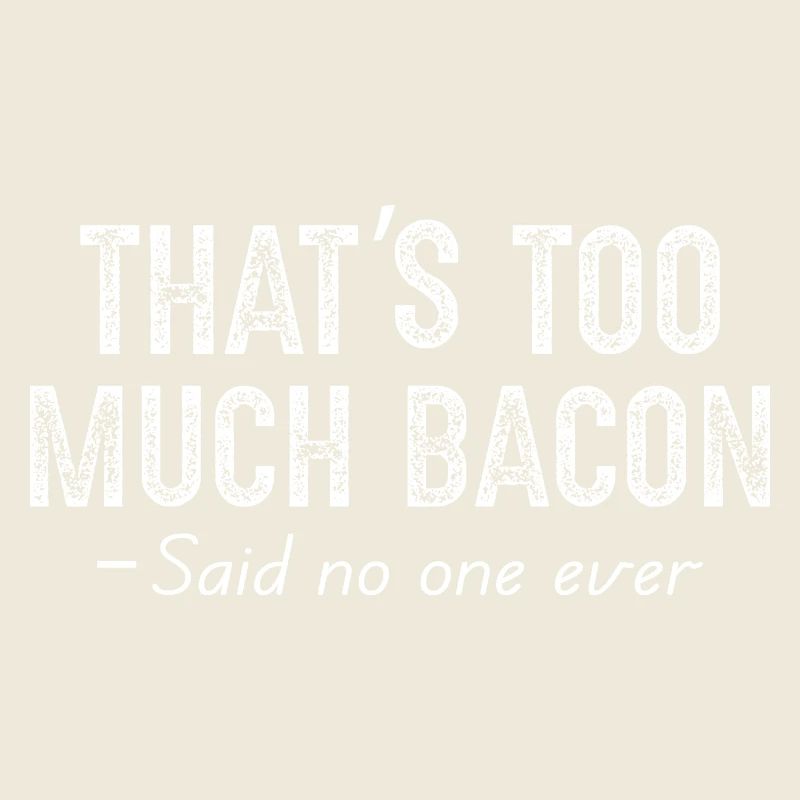 C’est trop de bacon