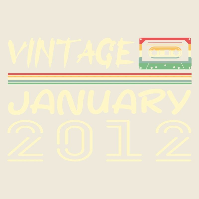Vintage Janvier 2012 - Anniversaire Janvier 2012