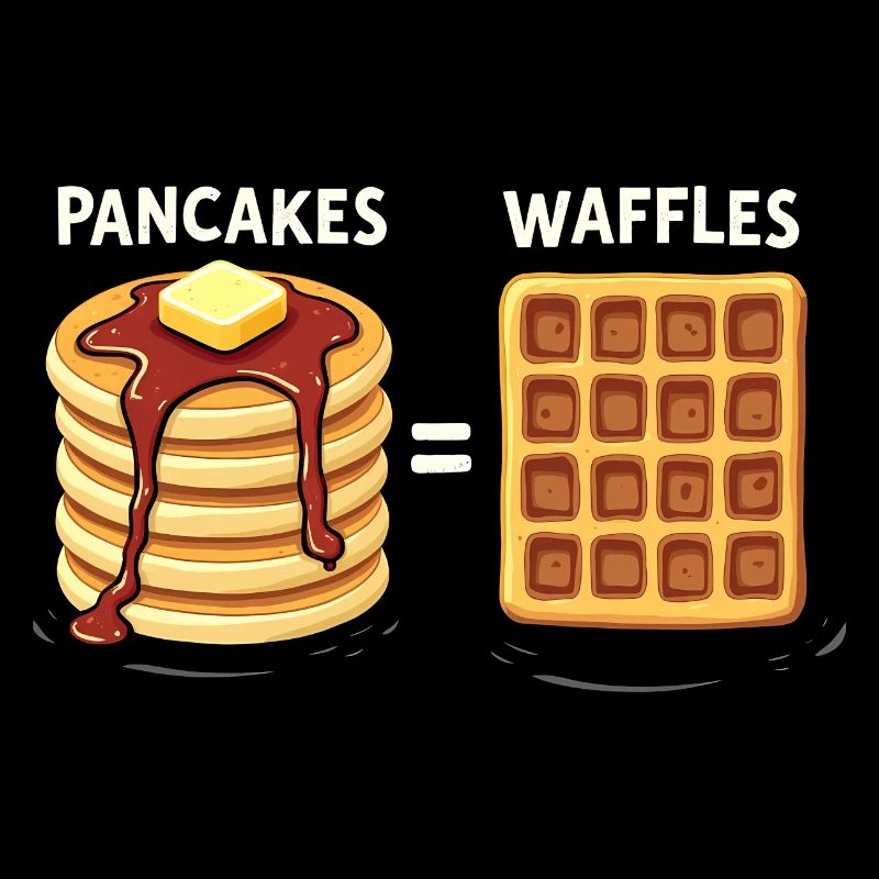Pancakes and waffles