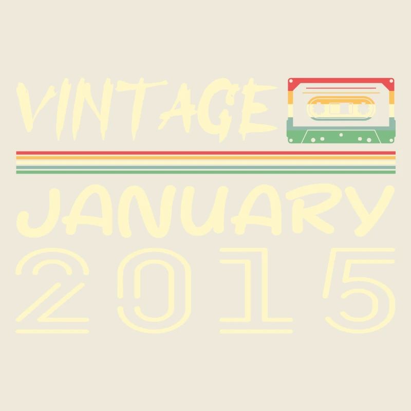 Vintage Janvier 2015 - Anniversaire Janvier 2015