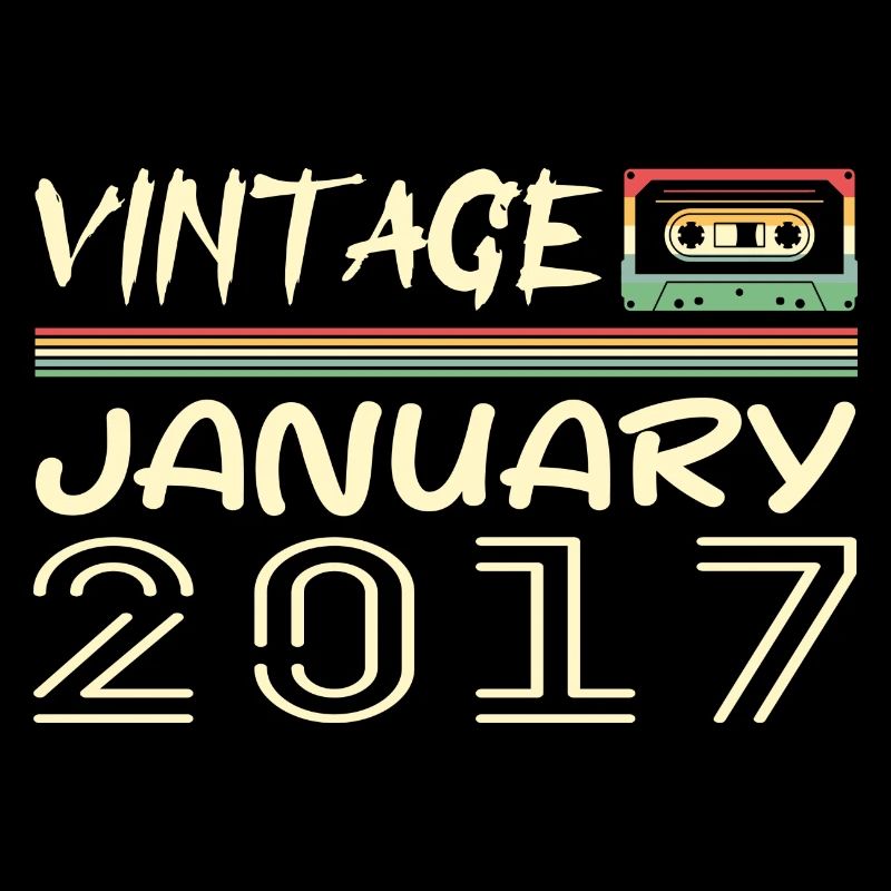 Vintage Janvier 2017 - Anniversaire Janvier 2017