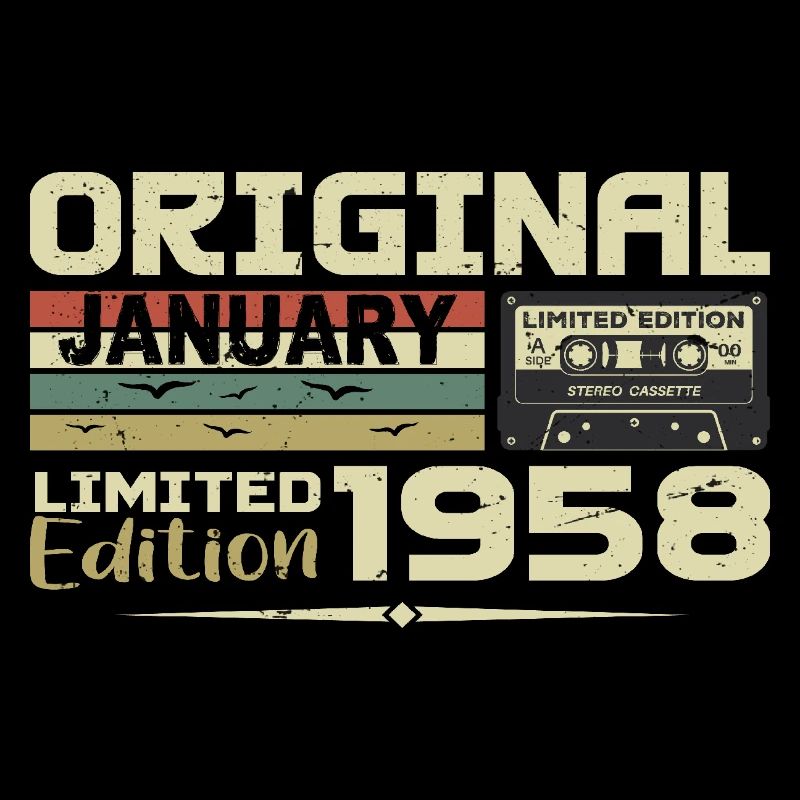 Janvier 1958 | Cadeau D’anniversaire Janvier 1958