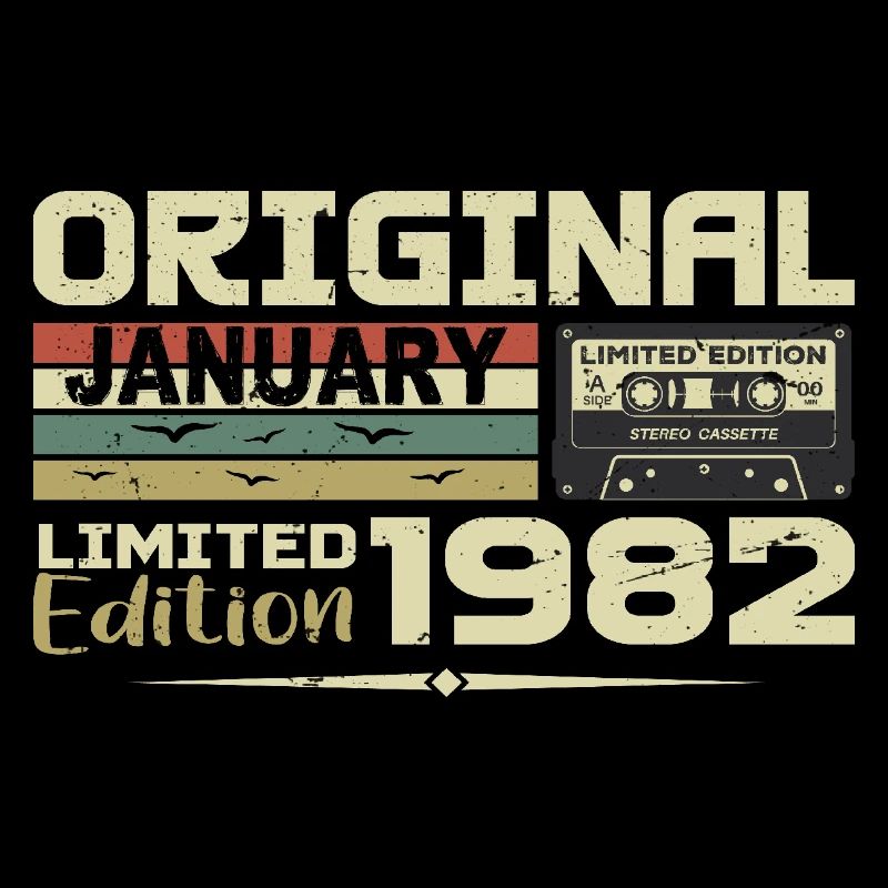 Januar 1982 | Januar 1982 Geburtstagsgeschenk