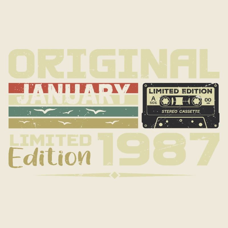 Janvier 1987 | Cadeau D’anniversaire Janvier 1987
