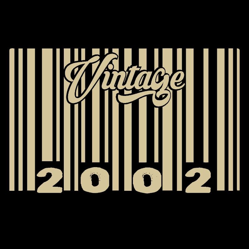 Jahrgang 2002 Barcode 2002: Jahr 2025.