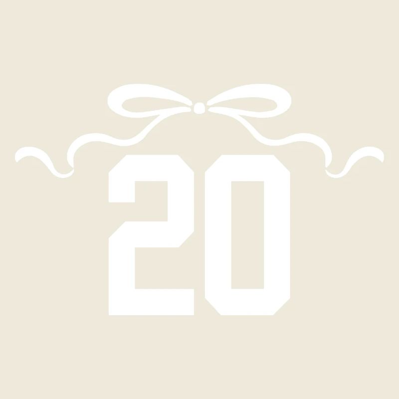 Number 20 Knot - 20th Anniversary