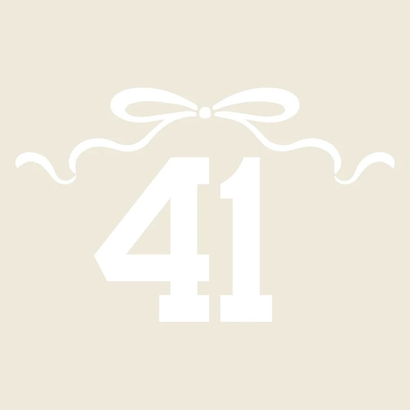 Number 41 Knot - 41st Anniversary