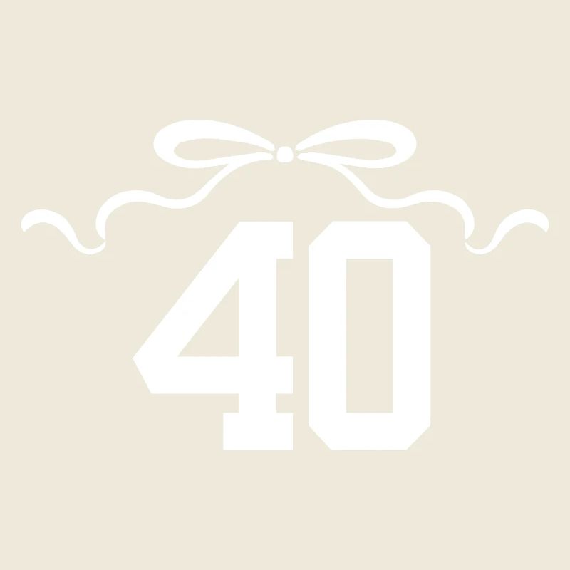 Number 40 Knot - 40th Anniversary