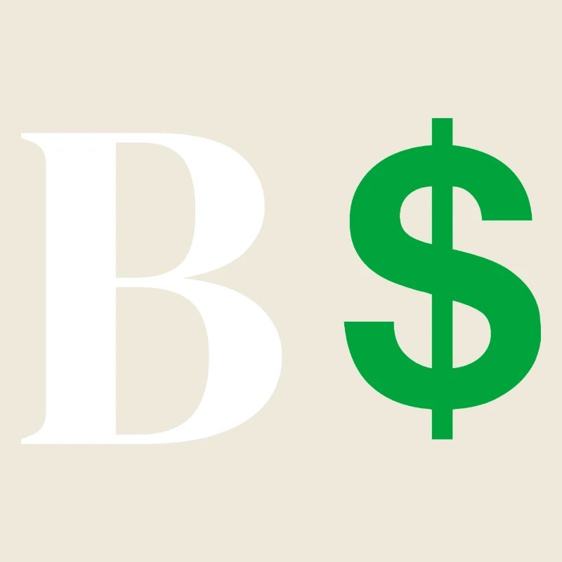Buchstabe b Dollar