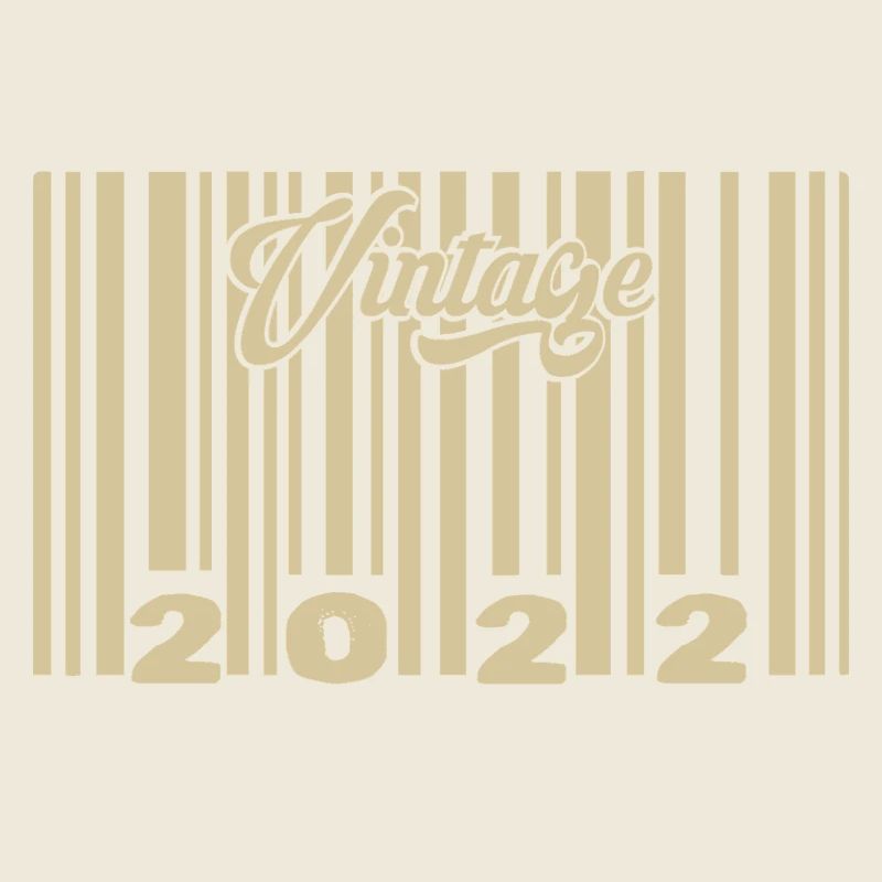 vintage 2022 Barcode 2022: Year 2025.