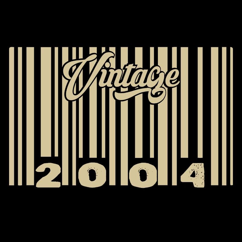 vintage 2004 Barcode 2004: Year 2025.