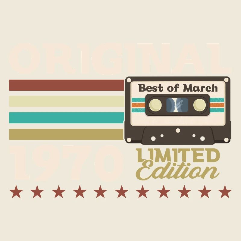 55th Birthday Cassette March 1970