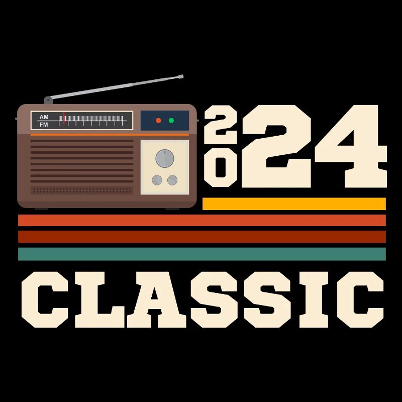 Anniversaire 2024 retro classic