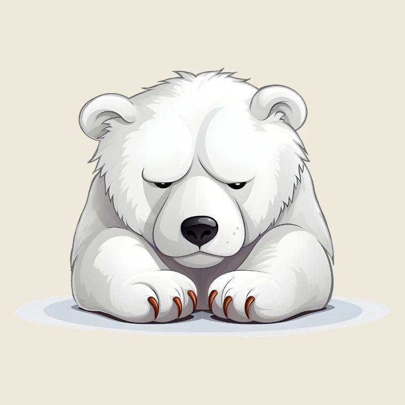 Grumpy Eisbär
