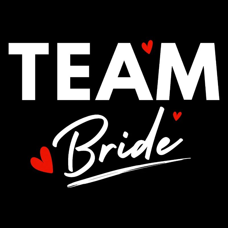Team Bride Hearts - Brautgeschenk