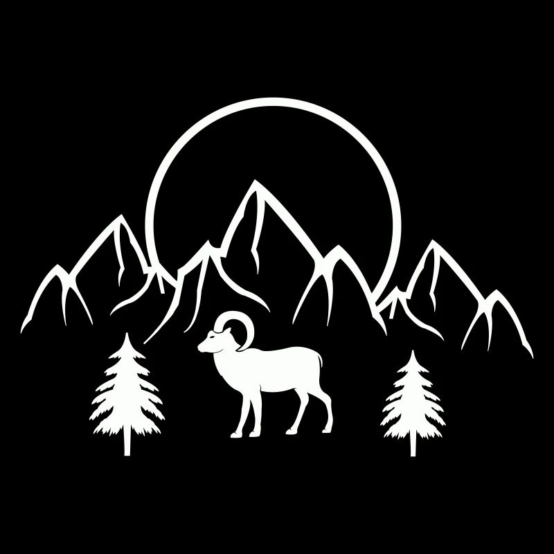 widder berge natur