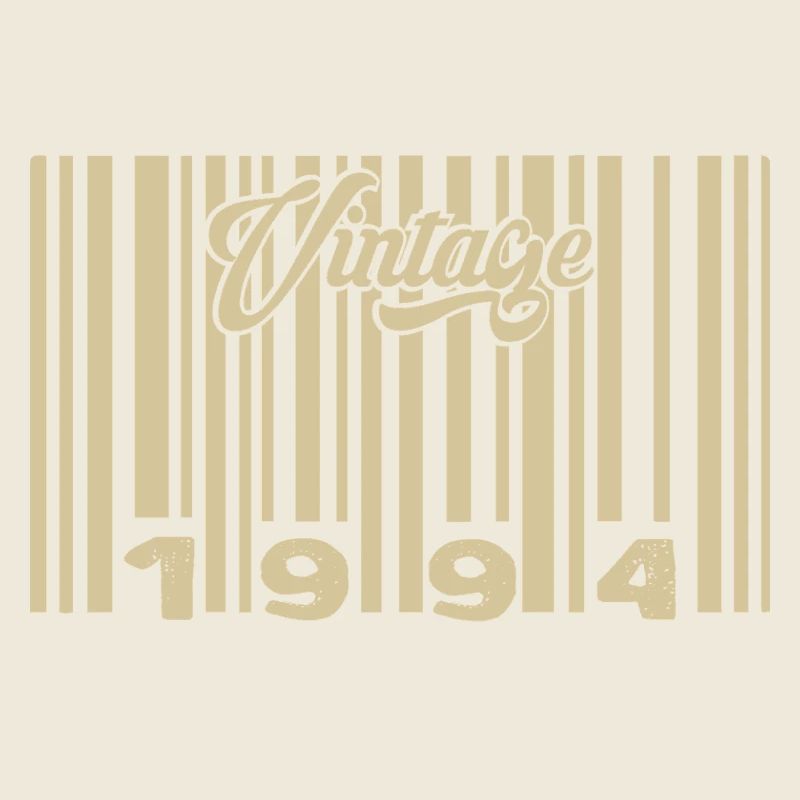 Vintage 1994 Barcode 1994: Year 2025.