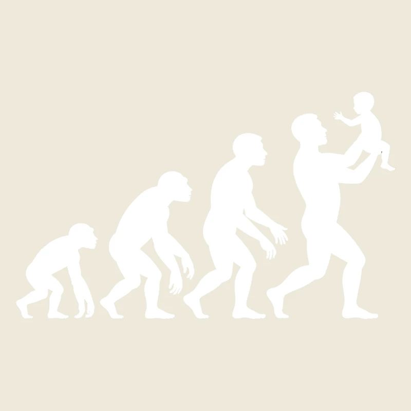 Évolution Du Singe Au Papa