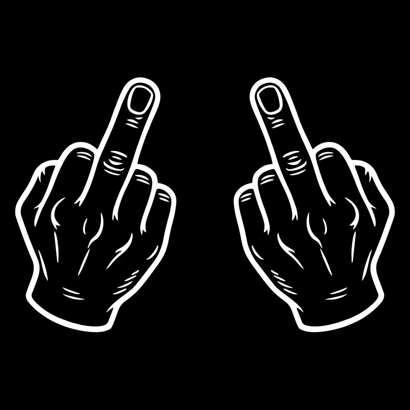 Fick Dich Mittelfinger