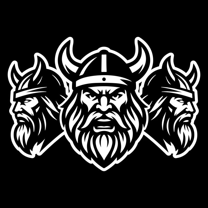 Équipe de guerriers vikings