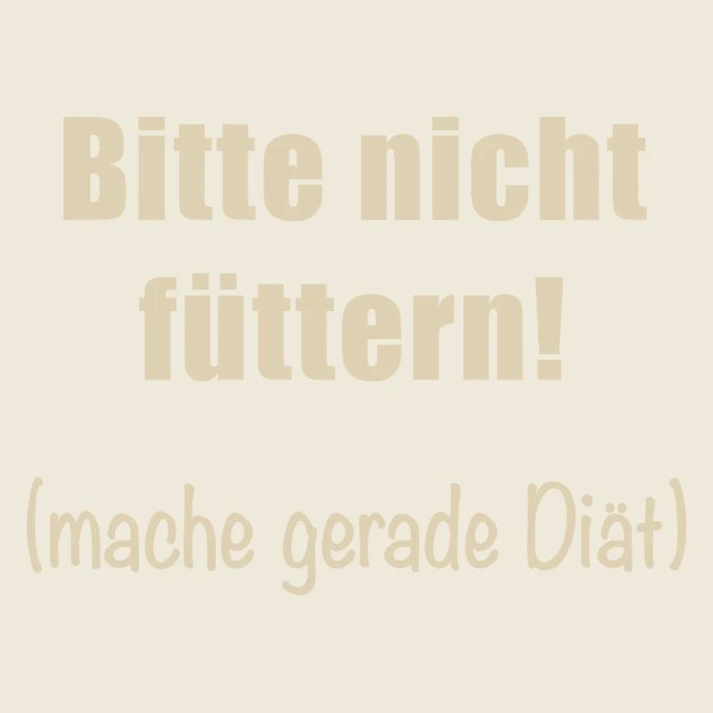 Please do not feed them!