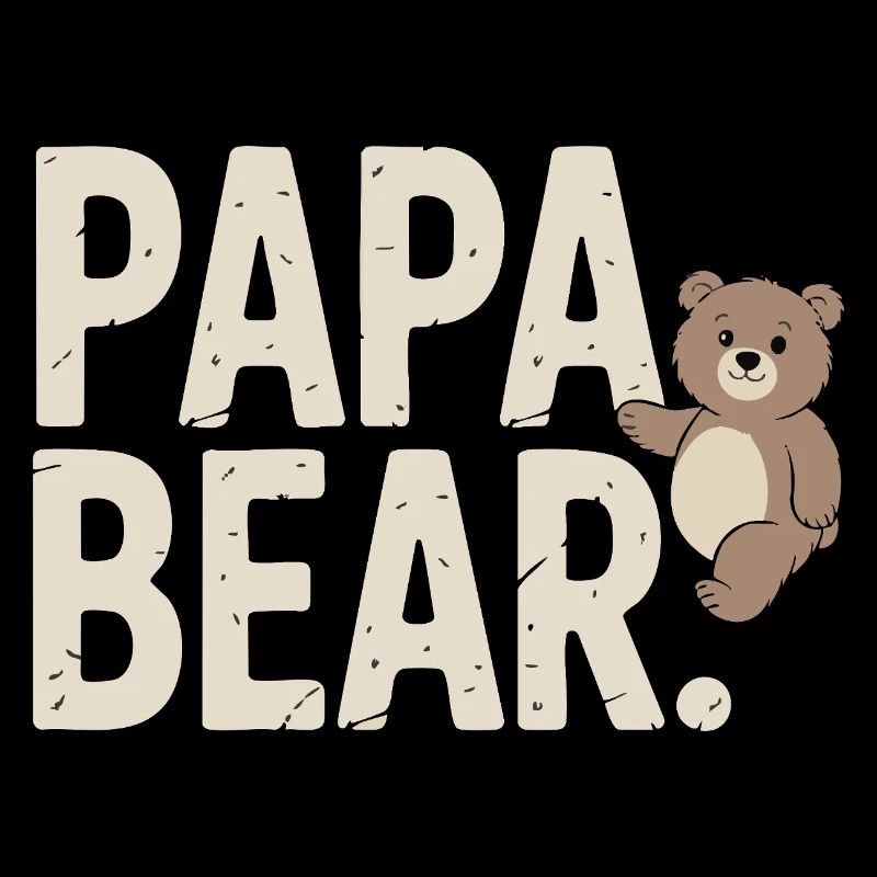 Papa Bear – Fun Design for Fathers