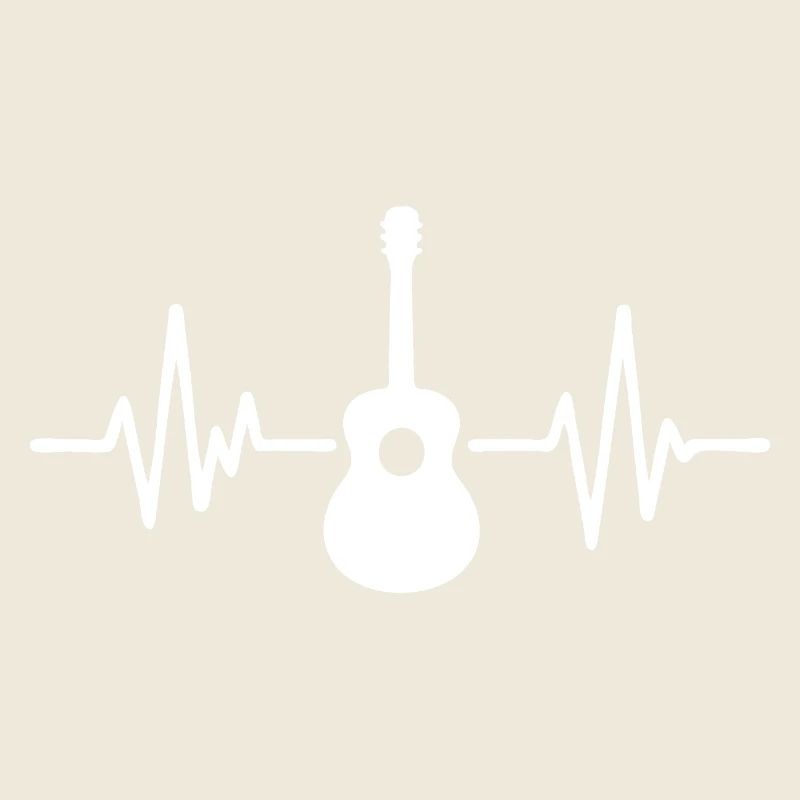 Guitar Pulse Silhouette