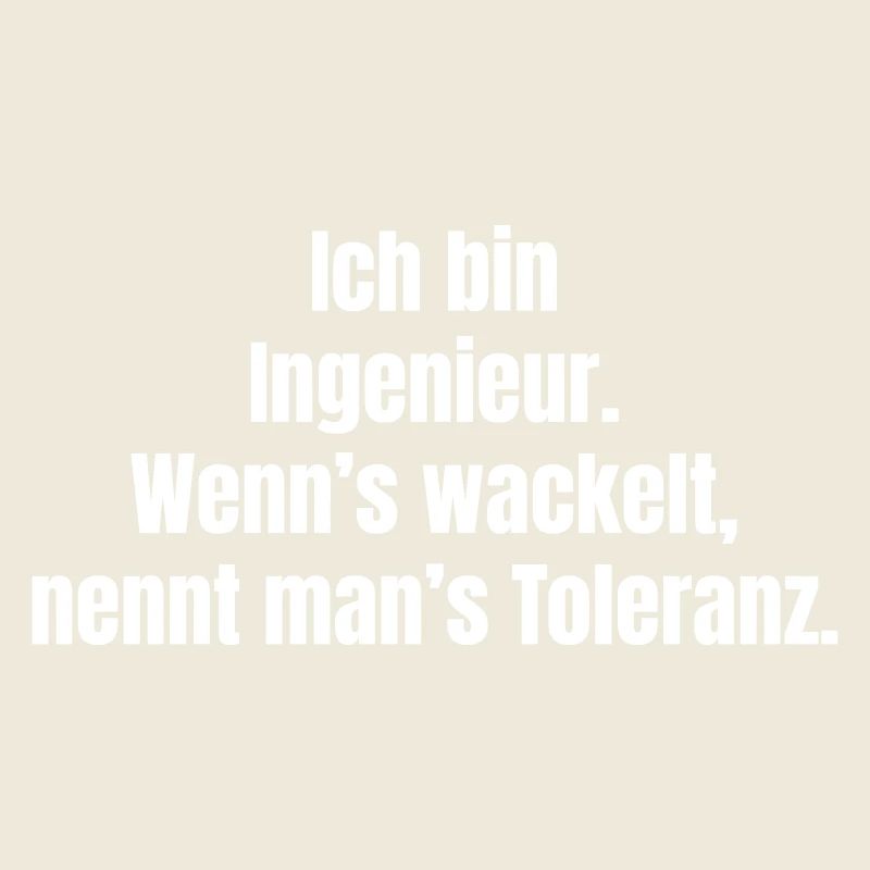 Engineering joke: When it wobbles, tolerance