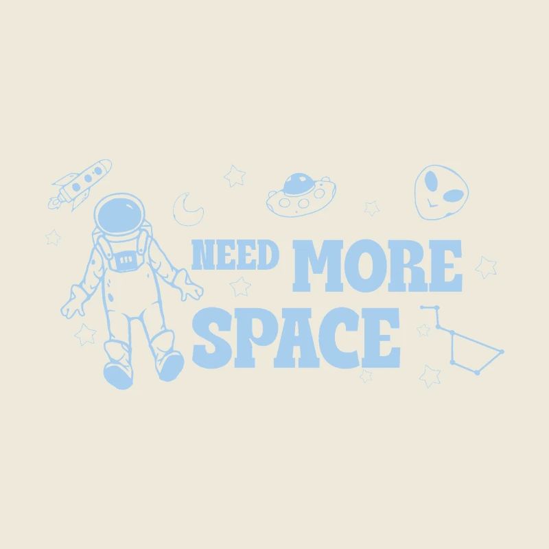 Besoin de plus d’espace – Drôle de proverbe sur l’espace