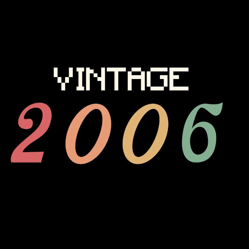 20 Year Old 2006 Grunge Distressed T-Shirt
