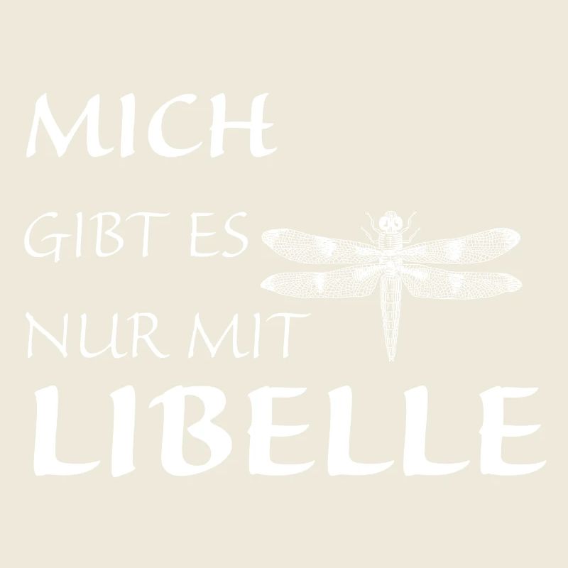 Nur mit Libelle