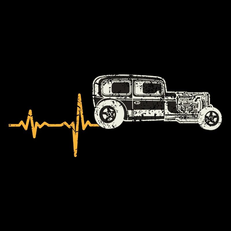 Geschenk Heartbeat Oldtimer