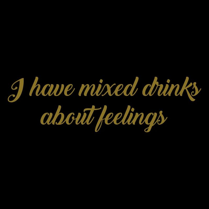 mixed drinks text