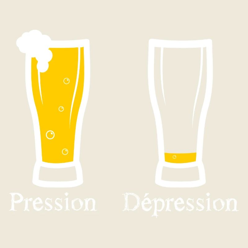 pression - depression - bière