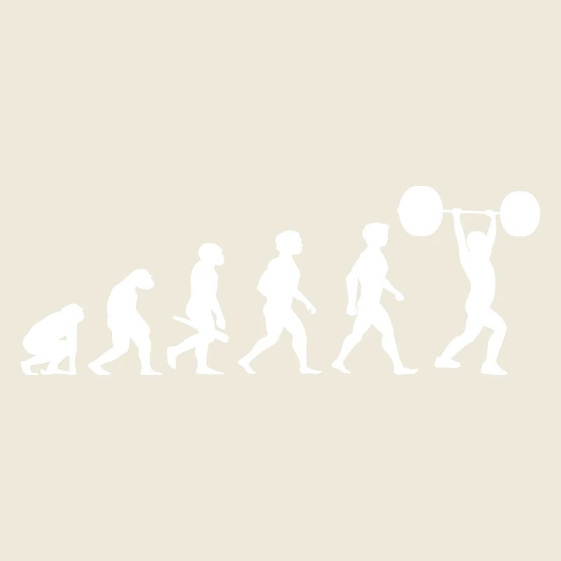 Evolution Gewichtheben Kraftsport Bodybuilding