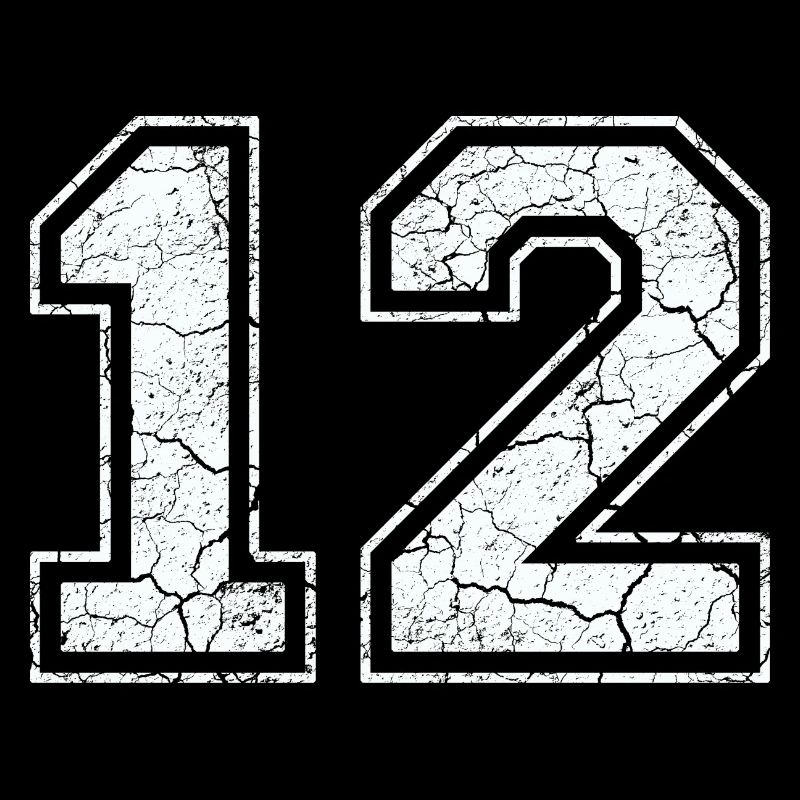 12 dans blanc in Used Look