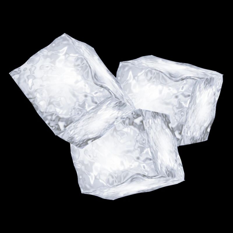 Trois glaçons