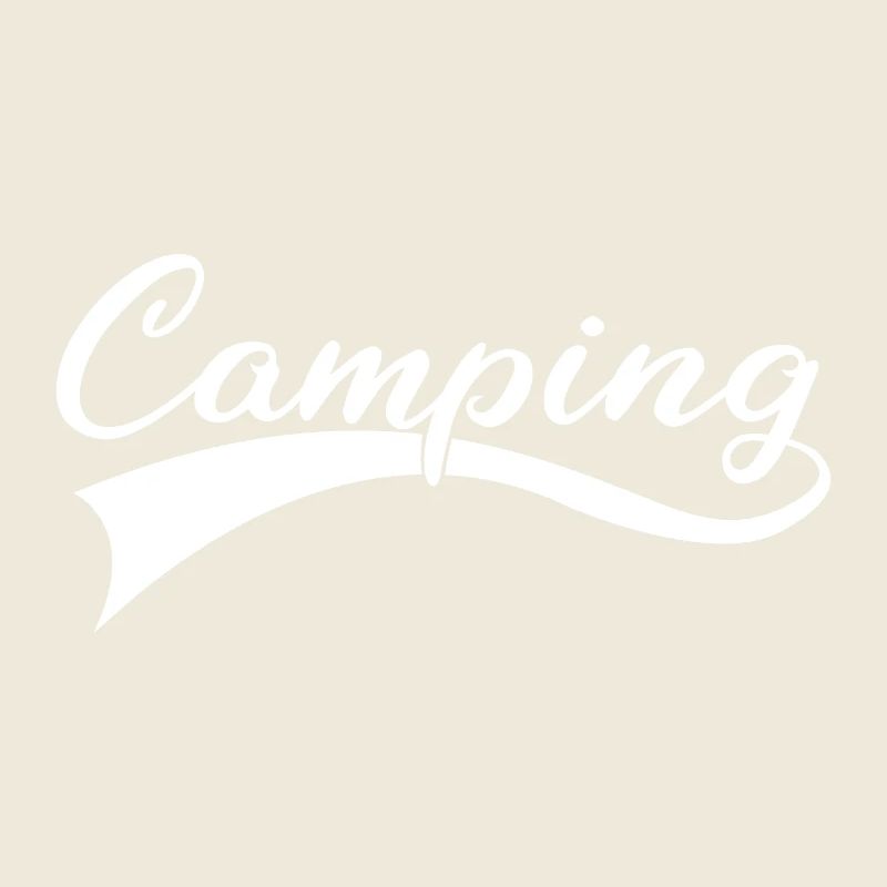 Lettrage Camping d’aventure