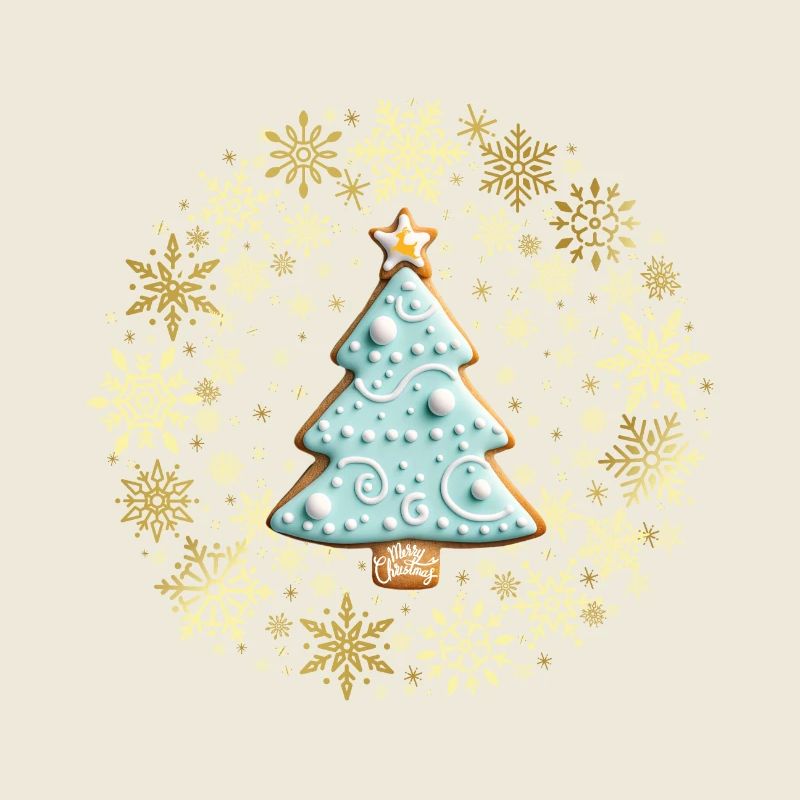 Lebkuchenplätzchen, Weihnachtsbaum Gingerbread